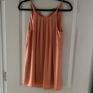 Vince Camuto Peach Sleeveless Blouse